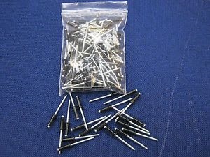 LRC1011 - Black Coloured Rivets - Perfect for Black Chequer Plate for Defender or any other Fits Land Rover Vehicle - Pack of 10