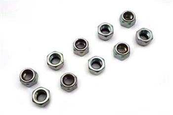 LRC1018-A - Propshaft Nuts 3/8' UNF Locknuts (Pack of 8) for Defender, Discovery, Classic - Comes in a Quantity of 8