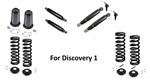 LRC1032 - Discovery 1 Front and Rear Full Suspension Kit Fits For Discovery 1 from 1994-1998 - Shocks, Springs, Turrets, Rings. Seats, Shock Brackets