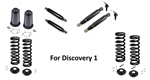 LRC1032E - Discovery 1 Front and Rear Full Suspension Kit Fits For Discovery 1 from 1989-1994 - Shocks, Springs, Turrets, Rings. Seats, Shock Brackets