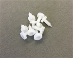 LRC1056 - Fits Defender Door Card Plastic Rivit Fir-Tree Fastener - Comes as a Pack of 10 (Fits Vehicles from 6A719523 Chassis No. Onwards)