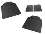 LRC1064 - Fits Defender Front and Rear Mudflap Kit - Both Front and Rear Pairs for Defender 110 or 130