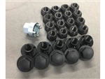 LRC1100.AM - Locking Wheel Nuts & Steel Nut Kit - Set of 16 & 5 Locks - RTC9535 - Fits Defender, Discovery 1 and Range Rover Classic - Steel Wheel Only