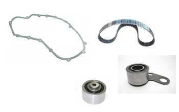 LRC1109 - Timing Belt Kit - Belt, Tensioner, Idler and Gasket for Defender and Discovery 300TDI - Dayco Branded Belt - Later Modified Version