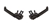 LRC1111 - Gloss Black For Defender Door Handles Kit - Push Button Style - AA270227 to 1A622423