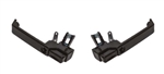 LRC1111 - Gloss Black For Defender Door Handles Kit - Push Button Style - AA270227 to 1A622423