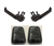 LRC1112 - Gloss Black For Defender Mirror and Door Handles Kit - Push Button Style - Only Fits up to 2002