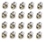 LRC1131 - Set Of 20 Alloy Wheel Nuts - For Discovery 2 and Range Rover P38