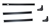 LRC1136 - Fits Defender Window Channel Kit - Rear Right Hand - For Land Rover Defender 110 and 130 Rear Side Door