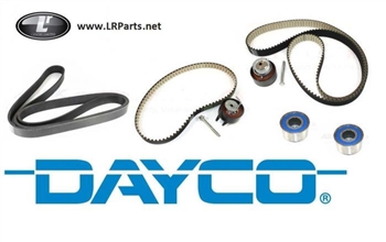 LRC1149 - Dayco Branded Full Timing Belts and Fan Belt TDV6 For Range Rover Sport 2007-2009 and Discovery 3 - For EU3 2.7 TDV6 Engine