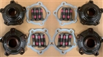 LRC1154 - Set of Four Drive Flanges with Gaskets and Drive Flange Bolts - For Defender (1994 On) and Range Rover Classic (1992 On)