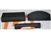 LRC12217 - Fits Defender Puma Dash Trim and Handle Kit - Black Honeycomb Leather With White Stitch By Lucari - Fits From 2007 Onwards