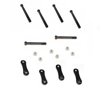 LRC1303 - Front Shackle Pin and Shackle Plate Kit for Land Rover Series SWB