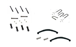 LRC1307 - Front Leaf Spring, Bush, Shackle and Pin Kit for Land Rover Series SWB Petrol