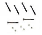 LRC1319 - Rear Shackle Pin and Nut Kit for Land Rover Series SWB and LWB