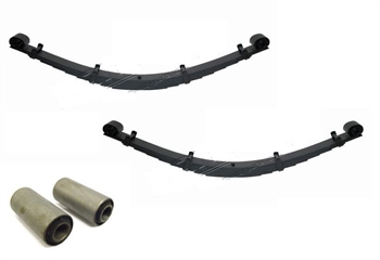 LRC1325 - Heavy Duty Rear Spring and Chassis Bush Kit for Land Rover Series - Fits SWB and LWB
