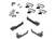 LRC1358 - Defender Front and Rear Door Handle Kit - Fits Defender Push Button Doors - Single Ignition Key for all Doors and Ignition
