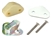 LRC1366 - Fits Defender Door Lock Striker Kit - Fits Either Front or Rear Side Doors - Complete with Packer, Gasket and Screws