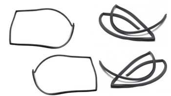 LRC1370 - Front and Rear Side Door Seal Kit - Right and Left Hand Seals - Fits from 1983 to 2016 Land Rover Defenders