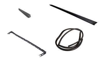 LRC1373 - Fits Defender Front Door Seal Kit - Full Door Seal Kit for Left Hand Front - Fits from 2005 to 2016 - Sill Seal, Door Seal and Inner and Outer Waist Seal