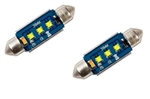 LRC1386 - Set of Two LED Bulbs for Interior Lamp on Fits Defender - From MA Chassis Number 300TDI Onwards for AMR3155 - Also Fits Multiple Other Vehicles for Discovery 1 & 2