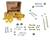 LRC1410 - Fits Defender 300TDI Poly Bush Kit in Yellow By Britpart - Full Vehicle Kit Including all Nuts and Bolts