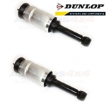 LRC1413 - Set of Two For Discovery 3 Front Air Spring and Shock Absorbers - Pair of Struts - Dunlop Branded