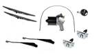 LRC1421.AM - Front Wiper Kit for Defender up to 2001 - Left Hand Drive - Everything Required to Recondition Your Motor, Wheel Boxes Etc