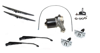 LRC1422 - Front Wiper Kit For Defender 2002-2016 - Right Hand Drive - Everything Required to Recondition Your Motor, Wheel Boxes Etc