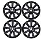 LRC1494 - Set of Four Stormer Alloy Wheels in Matt Black - 20 x 9.5 - For Range Rover Sport, Range Rover L322 and Discovery 3 & 4