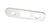 LRC1527 - Fits Defender Aluminium Centre Dash Panel - For Cigarette Lighter, Rear Wiper Switch and Square Clock - Defender 1983-1993