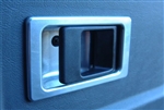 LRC1541 - Fits Defender Aluminium Door Handle Back Plates - Comes as a Pair - Will Fit Either Front or Rear Side Doors