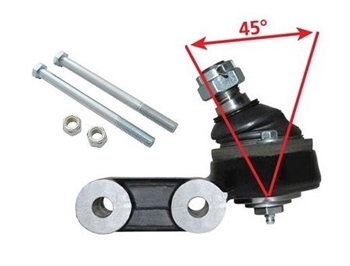 LRC2260 - Off-Road Fulcrum Bracket with High Articulation Ball Joint Assembly WITH Fitting Kit - For Defender, Discovery 1 and Range Rover Classic