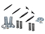 LRC2269 - Fits Defender Front and Rear Full Suspension Kit - Defender 110 from 1998-2018 - Shocks, Springs, with Galvanised Turrets and Seats, Rings & Shock Brackets