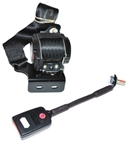 LRC2298 - For Defender Seat Belt Kit - Left Hand Front Buckle and Belt with Bracket - For Soft Top Vehicles up to 1998