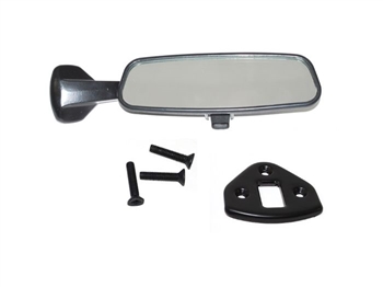 LRC2316 - For Land Rover Defender Interior Mirror Kit - Complete with Fixing Plate and Screw