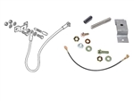 LRC2328 - Fits Defender Drop Down Tailgate Retention Cable, Bracket and Fitting Kit Including Body Stud - Can Be Fitted to Right and Left Hand Side (Complete Kit for One Side)