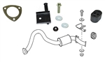 LRC2338 - Fitting and Mounting Kit for Defender 90 Exhaust Rear Silencer for TD5 Engine and Puma Engines 2.4 & 2.2 (Fits Defender 90 from 1998-2016)