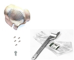 LRC2385 - Exhaust Manifold / Turbo Bracket and Heat Shield Kit on Fits Land Rover Defender Puma 2.4 - Fits from 2007-2012
