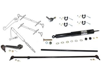 LRC2388 - Fits Defender Track Rod and Steering Bar Assembly with Three Track Rod Ends, Right Hand Drive Drop Arm, Steering Damper and Fittings