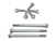 LRC2391 - 300TDI Water Pump Fitting Kit - 8 Piece Bolt Set - For Discovery 1, Defender and Range Rover Classic - 300 TDI
