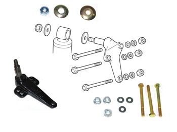 LRC2397 - Shock Absorber Bracket and Fittings - Rear Upper Bracket with Nuts, Bolts and Washers for Land Rover Defender, Discovery 1 and Range Rover Classic