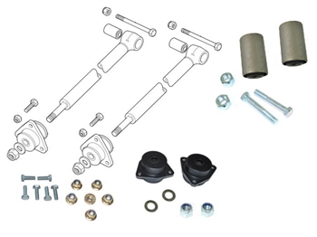 LRC2399KIT - Full Vehicle Bush and Fitting Kit for Rear Radius Arm / Trailing Arm / Link Bar (Rear of NTC8328 / LR021639 ) for Defender, Discovery and Range Rover Classic