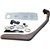 LRC2680 - Snorkel for Discovery 300TDI with ABS (Anti-Lock Brakes) - The Stylish 2 Piece Poyurethene Snorkel by LRParts in Safari Style