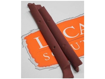 LRC34108 - A Pillar Windscreen Trims - Comes as a Pair - In Burgundy Leather By Lucari