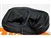 LRC34171 - Fits Defender Gear Gaiter - Fits Defender Puma 2007-2016 - Black Leather With White Stitch By Lucari