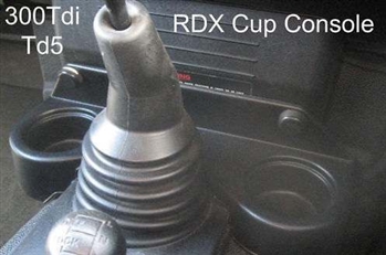 LRC4560 - Fits Defender RDX Cup Holder - For 300TDI and TD5 Defenders (R380 Gearbox)