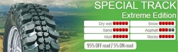 LRC5003S.AM - Insa Turbo Re-Mould Tyre - 235 X 70 R 16 - Special Track Off Road Edition - 106Q - Mud Terrain