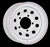 LRC5016 - Steel Modular Wheel in White - 16" x 7" - Will Fit For Defender, Discovery 1 and Range Rover Classic