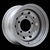 LRC5017 - Steel Modular Wheel in Silver - 16" x 7" - Will Fit For Defender, Discovery 1 and Range Rover Classic